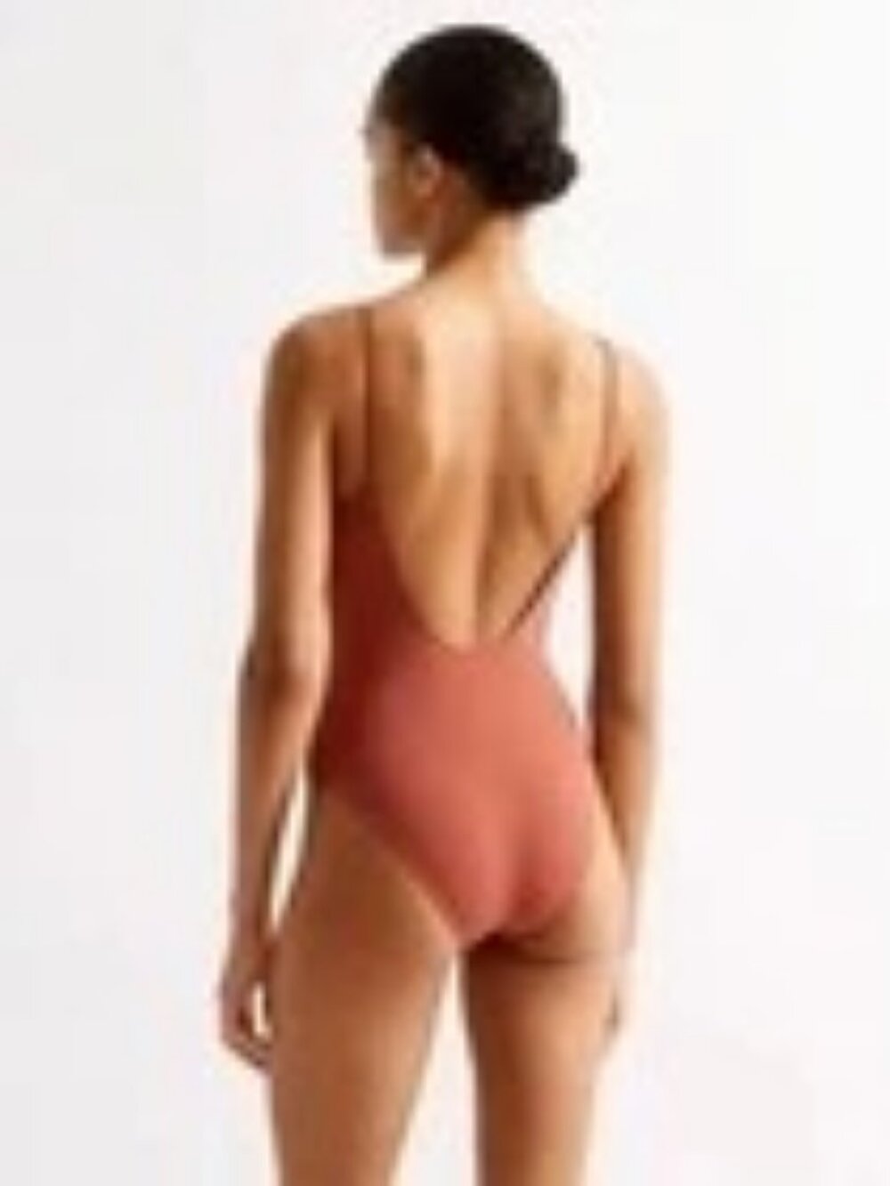 ERES Orange Diamant Swimsuit  Size 42 US 10 NWT Display Model( Minor Stains) - Picture 4 of 5